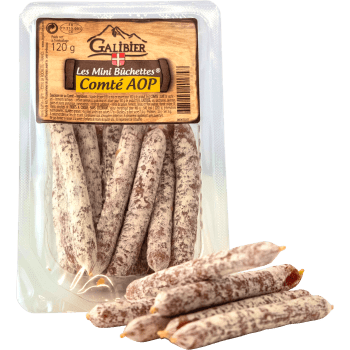 Salami Saucisson Mini Buchettes Comté Galibier 120g Hugo Ericson Ost.