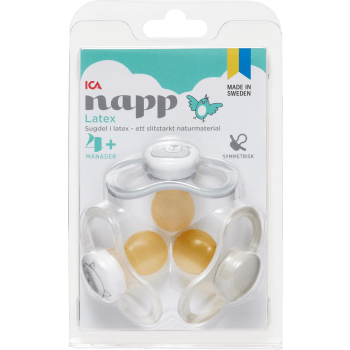 Napp Latex Björn 4mån+ 3-p ICA.