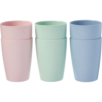 Mugg 25cl 2-p sorterade färger ICA.