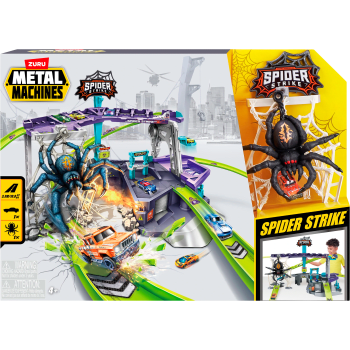 Lekset Spider Strike Garage Metal Machines.