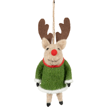Julhänge Rudolf 15 cm Nordic Season.