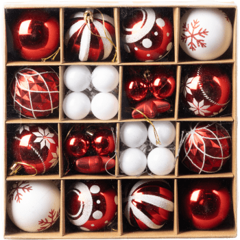 Julkulor Candy cane 42 st Nordic Season.
