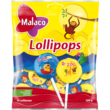 Lollipops 128g Malaco.