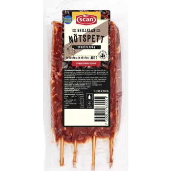 Nötspett Färsk Svartpeppar 400g Scan.