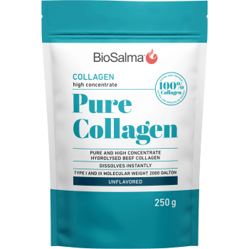 Kosttillskott Pure Collagen 97% Protein 250g BioSalma.