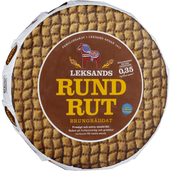 Rundrut brungräddat 700g Leksands Knäckebröd.