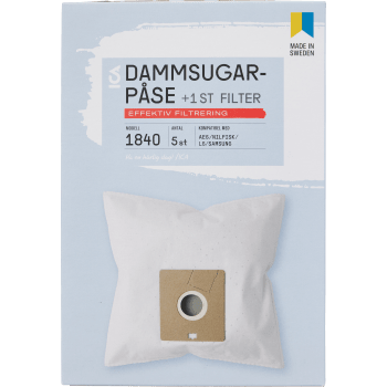 Dammsugarpåse 1840 5-p ICA.