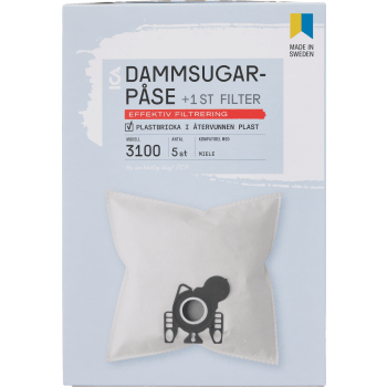 Dammsugarpåse 3100 5-p ICA.
