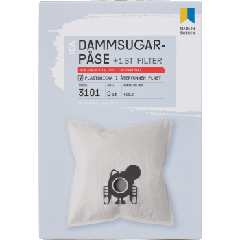 Dammsugarpåse 3101 5-p ICA.