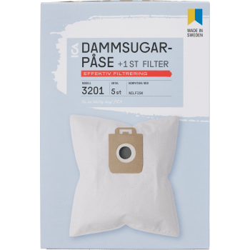 Dammsugpåse 3201 5-p ICA.