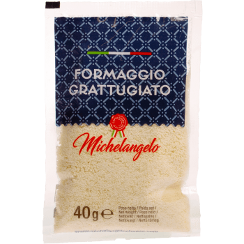 Rapesan Formaggio Grattugiato 40g Michelangelo.