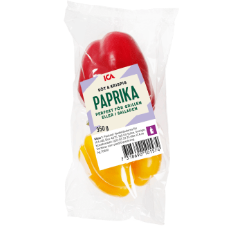 Grillpaprika 350g Klass 1 ICA.