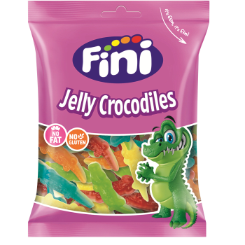 Gelégodis Fruktkrokodiler 75g Fini.