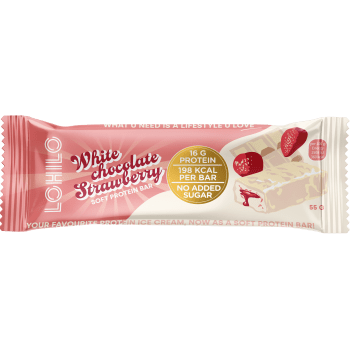 Proteinbar Strawberry White Chocolate 55g LOHILO.