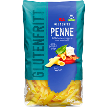 Pasta Penne Glutenfri 500g ICA.