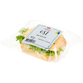 Fralla med Ost och Sallad 92g ICA.