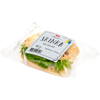 Fralla med Skinka och Sallad 95g ICA.