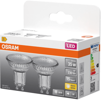 LED PAR16 GU10 230lm(35W) 2P Osram.
