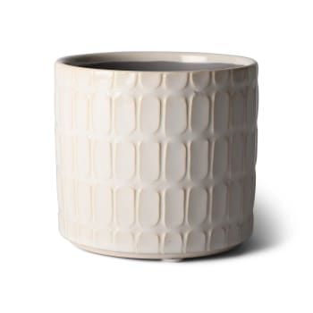 Kruka Tegel vit 15,5cm x8.
