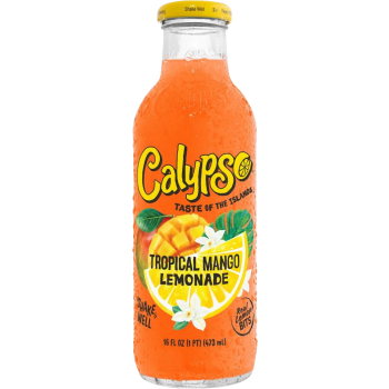 Tropical mango lemonade.