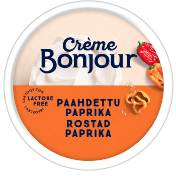 Rostad Paprika laktosfri 200g Crème Bonjour.