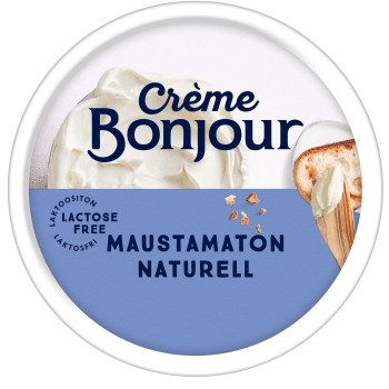 Naturell laktosfri 200g Creme Bonjour.