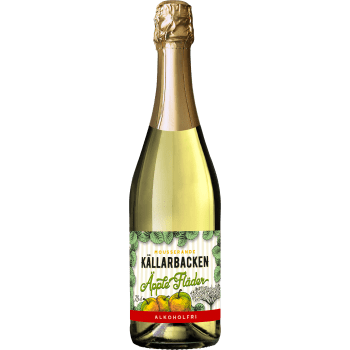 Lättdryck Mousserande Äpple & Fläder 0,0% 750ml Källarbacken.