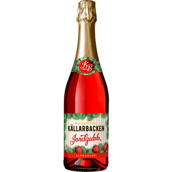 Lättdryck Mousserande Jordgubb 0,0% 750ml Källarbacken.