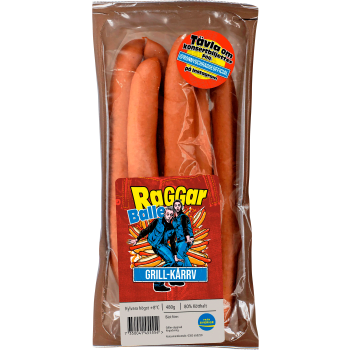 Grillkorv Raggarballe 480g Stensåkra.