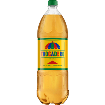 Läsk 1,5l Trocadero.