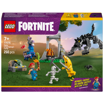 LEGO Fortnite Peely och Sparkplugs läger 77075.