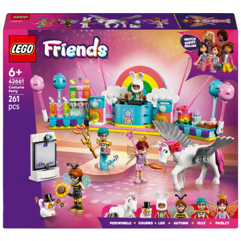 LEGO Friends Maskeradfest med enhörning och älva 42661.
