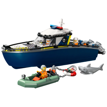 LEGO City Polisens båtjakt 60456.
