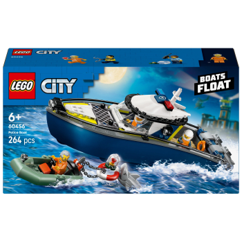 LEGO City Polisens båtjakt 60456.
