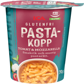 Pastakopp Tomato & Mozzarella Glutenfri 70g ICA.