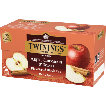 Äpple kanel & russin te 25-p Twinings.