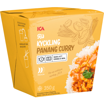Wok Kyckling panang curry Fryst 350g ICA.