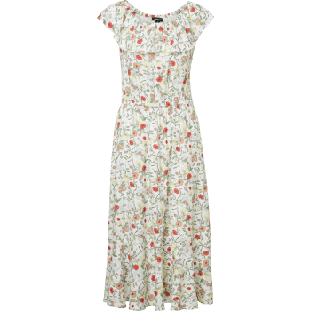 Naomi dress Egret.