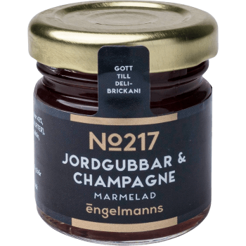 Marmelad Jordgubbar & Champagne 42g Engelmanns.