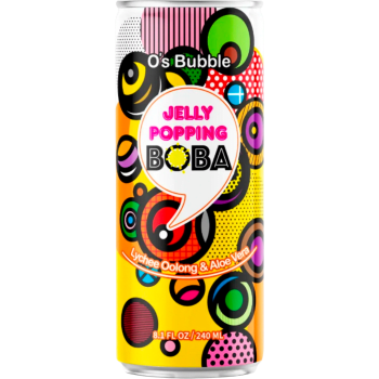 Bubbelte Oolong Litchi & Aloe Vera 240ml O'S Bubble.