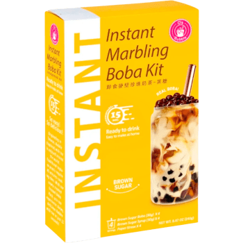 Bubbelte Hemmakit Brunt Socker Instant Boba 240g O'S Bubble.