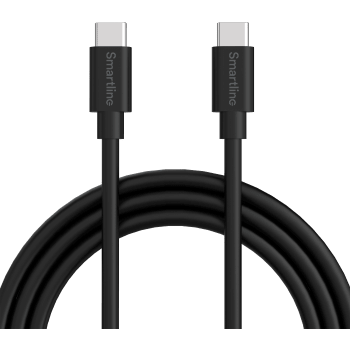 USB-C till USB-C 1m svart Smartline.