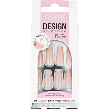 Lösnaglar Design Selection Nude Shimmer 1 Styck Depend.