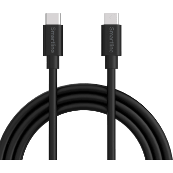 USB-C till USB-C 2m svart Smartline.