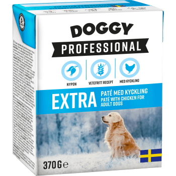 Hundmat Paté Kyckling 370g Doggy.