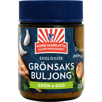 Grönsaksbuljong 130g Kung markatta.