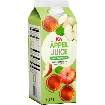 Äppeljuice 1,75l ICA.
