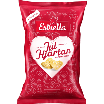 Julhjärtan Cream Cheese LTD 85g Estrella.