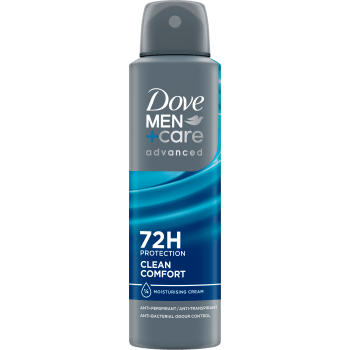 Deodorant 72h Advanced Clean Comfort Spray 50ml Dove Men Care.