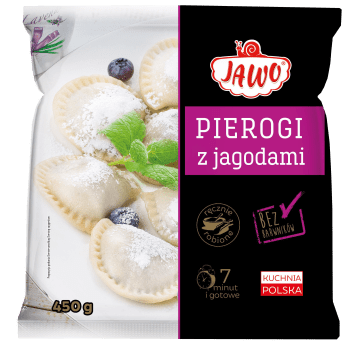 Jawo piroger med blåbär 450g.
